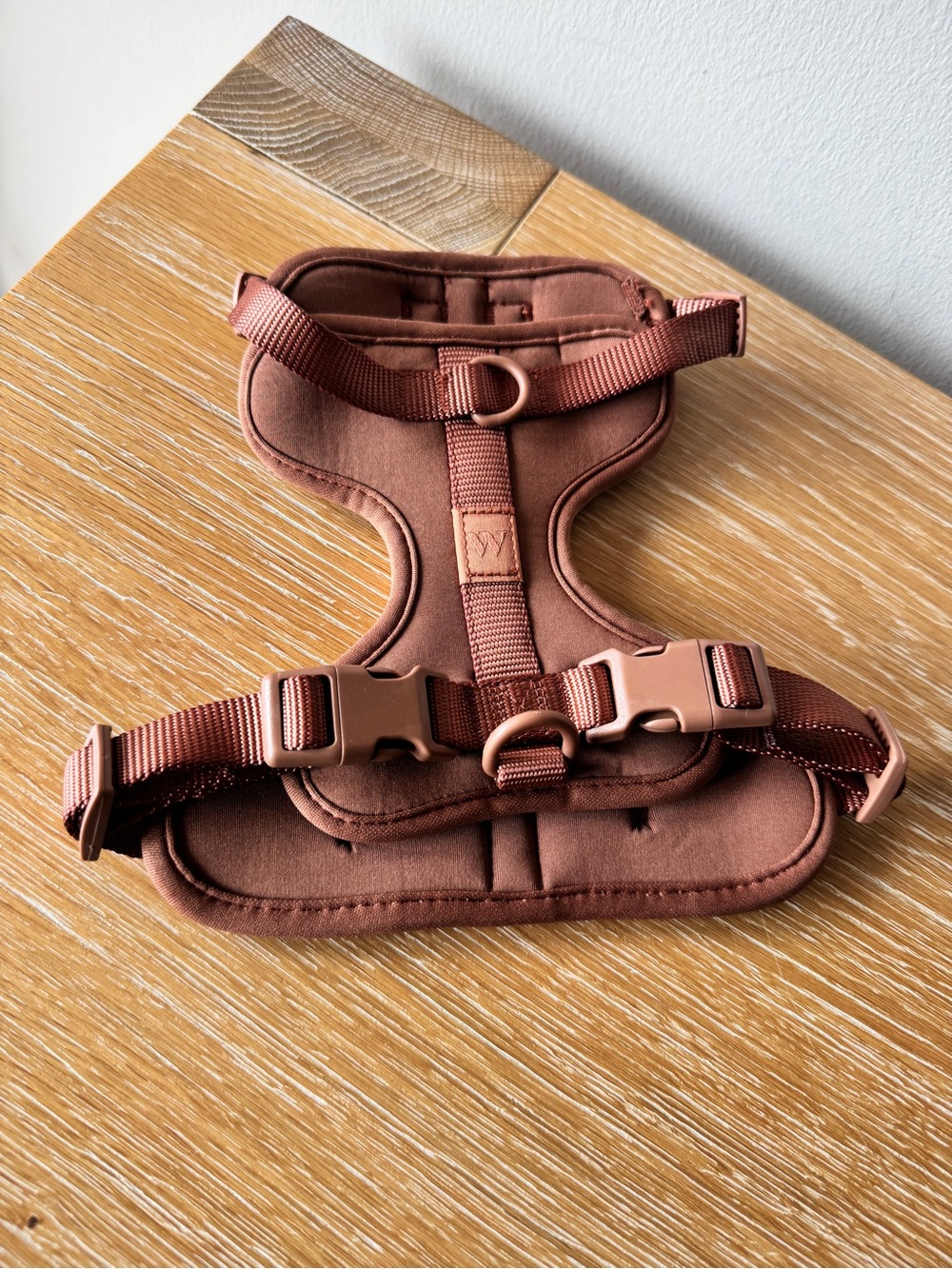 NWOT WILD ONE Cushioned Dog Harness in Cocoa Brown, Size Small S